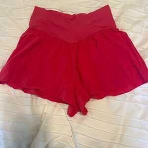 Offline by Aerie Crossover Flowy Short Pink Size L